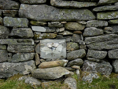 This sense of abandoning things in the landscape, or returning things to the landscape, has been a continuing theme, right the way throughout all of the four decades, and it's still part of a process. A number of bookworks made by Marshall Anderson were returned to the landscape.